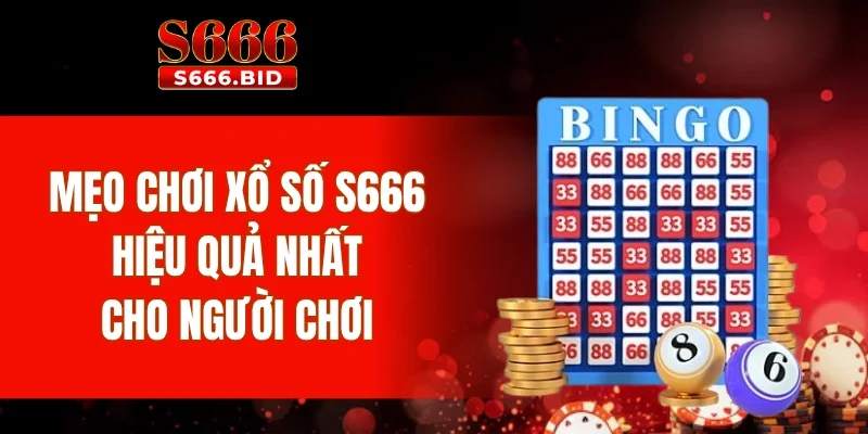 Mẹo chơi xổ số S666 hiệu quả nhất cho người chơi